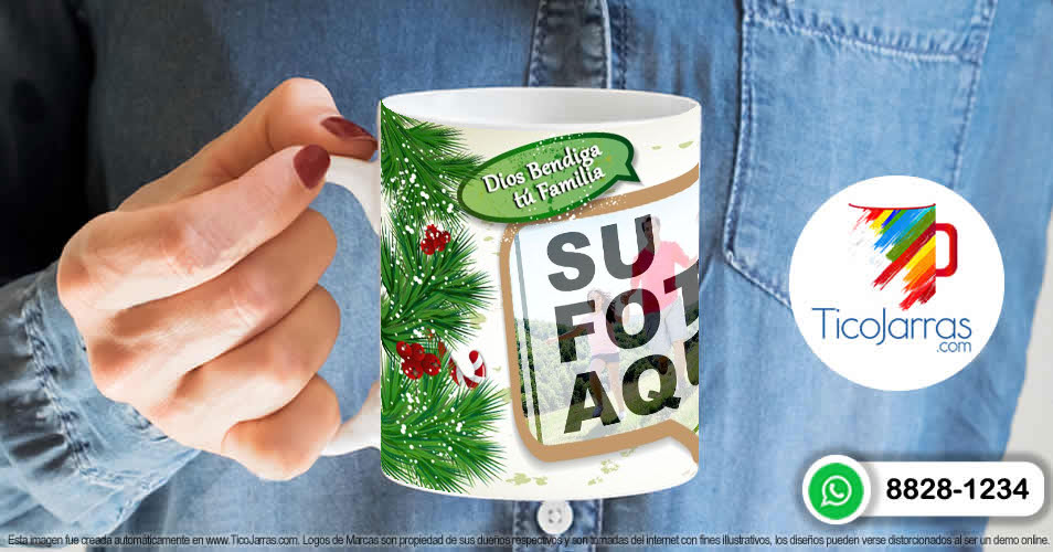 Artículos Personalizados Taza de Navidad