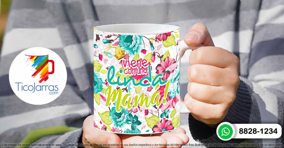 Tazas Personalizadas en Costa Rica Linda mamá