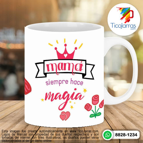 Diseños Personalizadas Mamá siempre hace magia