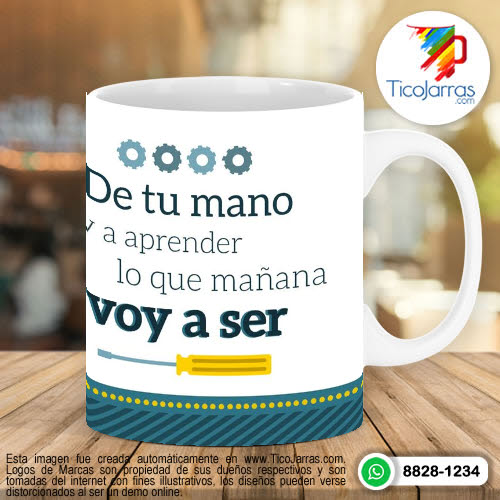 Tazas Personalizadas en Costa Rica Feliz Día del Padre