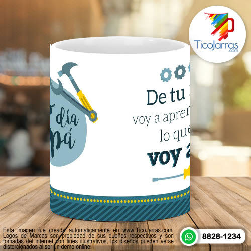 Tazas Personalizadas Feliz Día del Padre