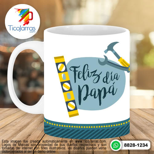 Jarras Personalizadas Feliz Día del Padre