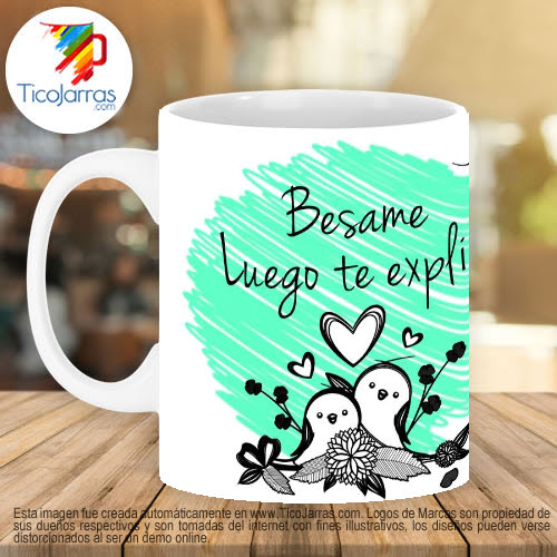 Tazas Personalizadas en Costa Rica Besame luego te explico