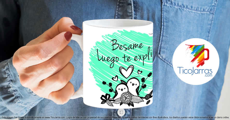 Tazas Personalizadas en Costa Rica Besame luego te explico