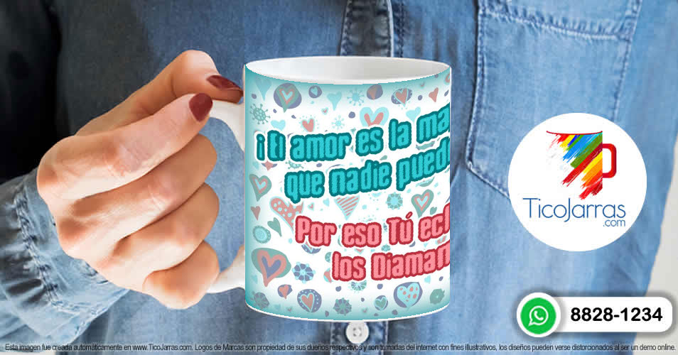 Tazas Personalizadas en Costa Rica Te Amo...