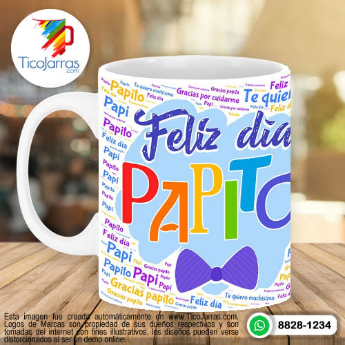 Jarras Personalizadas Feliz Día del Padre