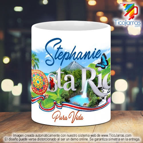 Tazas Personalizadas Taza Diseño de Costa Rica