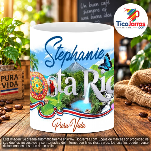 Taza Diseño de Costa Rica