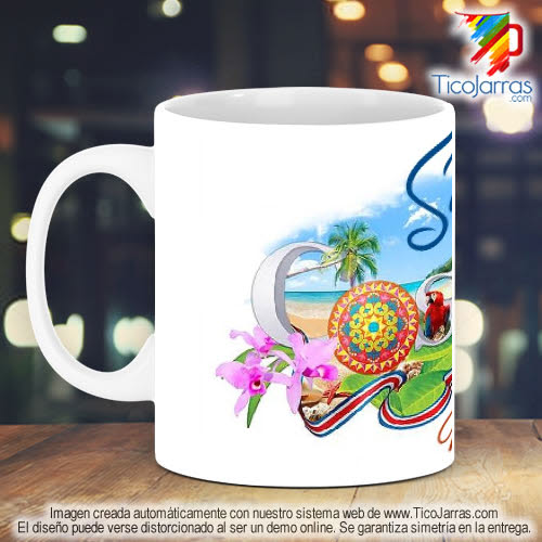 Jarras Personalizadas Taza Diseño de Costa Rica