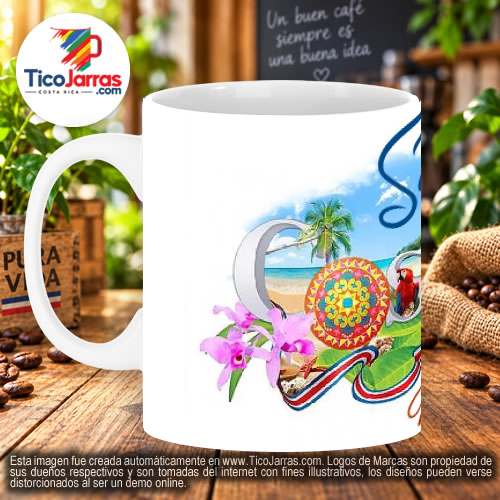 Taza Diseño de Costa Rica - imagen 3