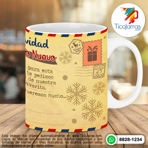 Tazas Personalizadas en Costa Rica Taza de Navidad