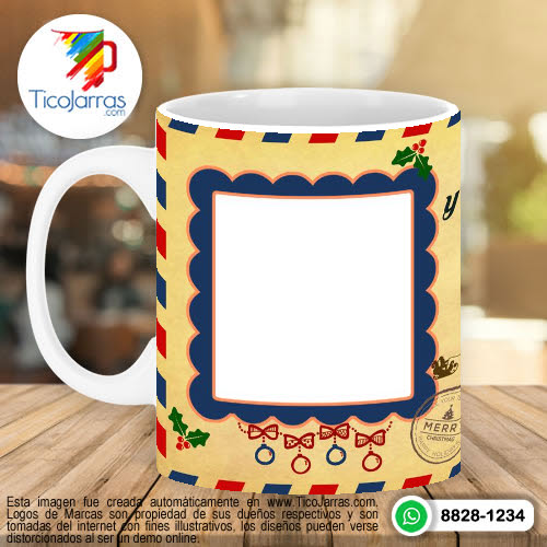 Jarras Personalizadas Taza de Navidad