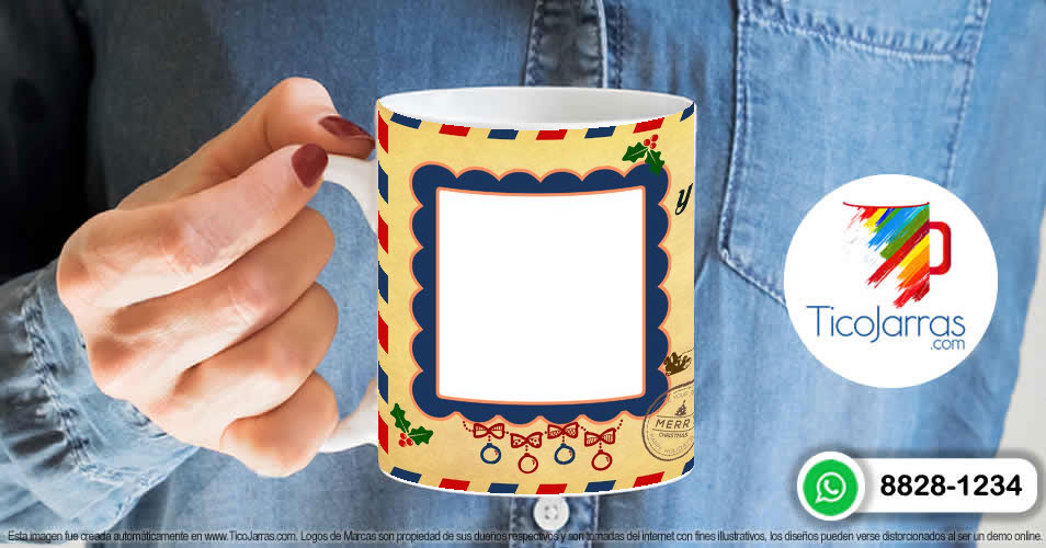 Artículos Personalizados Taza de Navidad