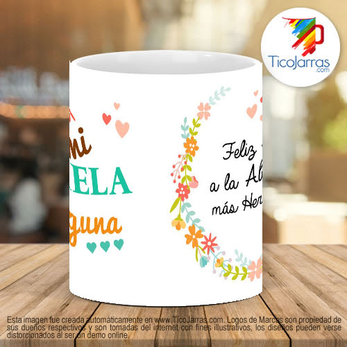 Tazas Personalizadas Como mi Abuela ninguna