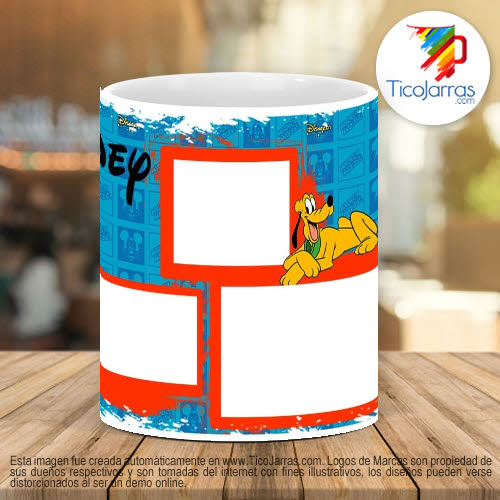 Tazas Personalizadas Taza Diseños Infantiles - Mickey Mouse con Fotografía