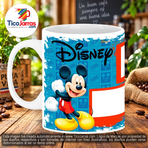 Taza Diseños Infantiles - Mickey Mouse con Fotografía - imagen 3