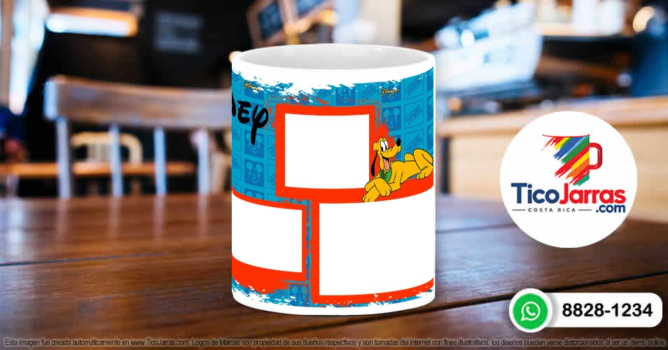 Taza Diseños Infantiles - Mickey Mouse con Fotografía - imagen 5