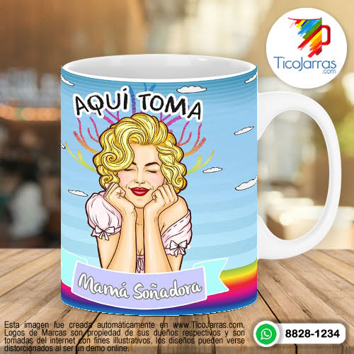 Diseños Personalizadas Mamá soñadora