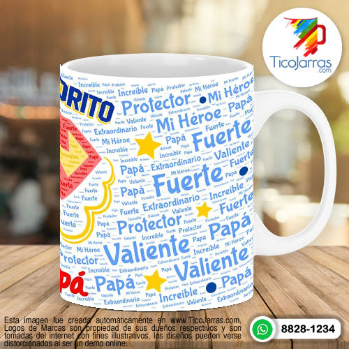 Tazas Personalizadas en Costa Rica Feliz Día del Padre