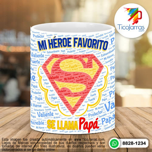 Tazas Personalizadas Feliz Día del Padre