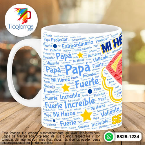 Jarras Personalizadas Feliz Día del Padre