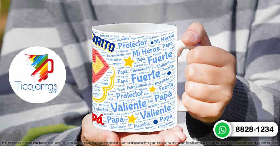 Tazas Personalizadas en Costa Rica Feliz Día del Padre