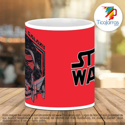 Tazas Personalizadas Rule the galaxy Star Wars