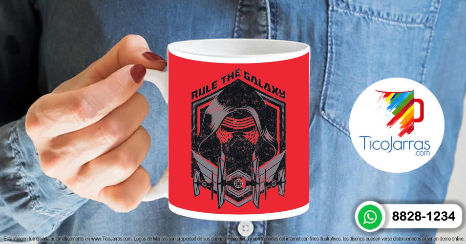 Tazas Personalizadas en Costa Rica Rule the galaxy Star Wars