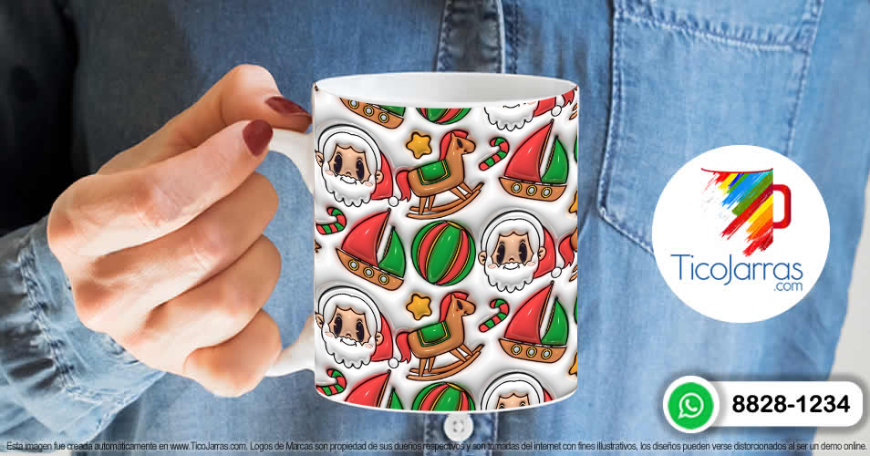 Artículos Personalizados Mini santa 