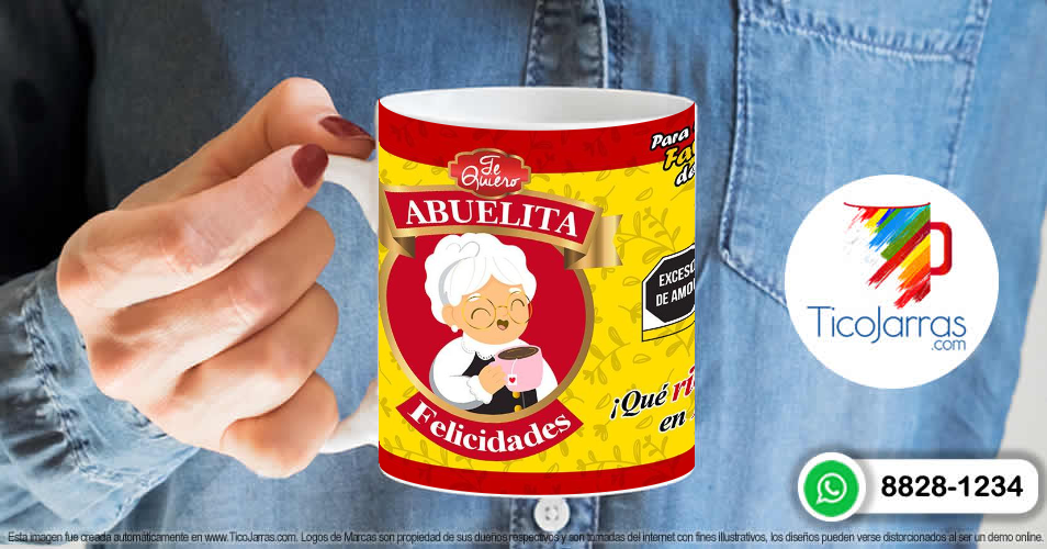 Artículos Personalizados Abuelita, Felicidades