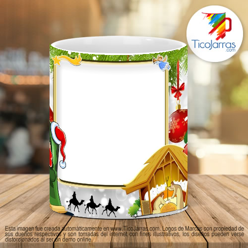 Tazas Personalizadas Taza Navideña con foto