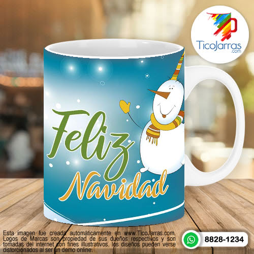 Diseños Personalizadas Taza de Navidad