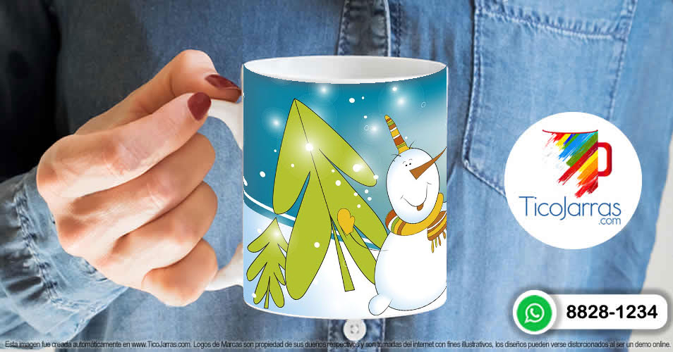 Artículos Personalizados Taza de Navidad