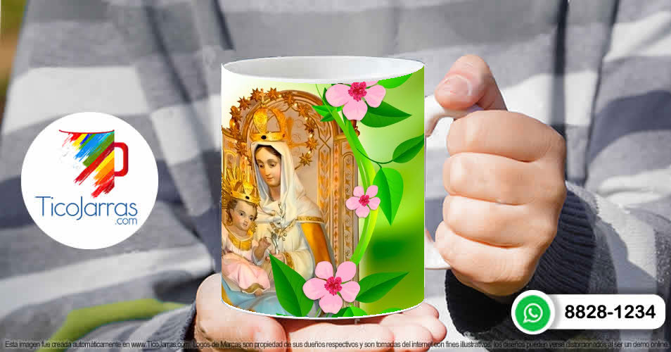 Tazas Personalizadas en Costa Rica Virgen de la Paz