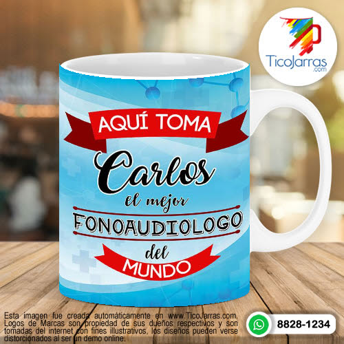 Tazas Personalizadas en Costa Rica Aquí Toma el Mejor Fonoaudiólogo