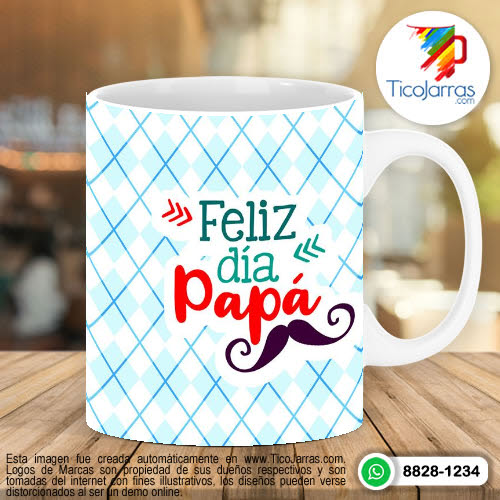 Tazas Personalizadas en Costa Rica Feliz Día del Padre