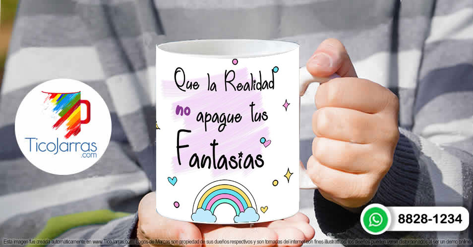 Tazas Personalizadas en Costa Rica Diseño de Unicornio