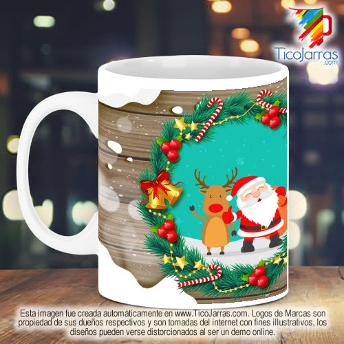 Jarras Personalizadas Taza Navideña