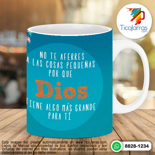 Diseños Personalizadas No te aferres a las cosas pequeñas