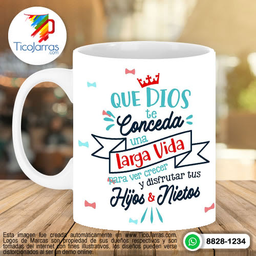 Jarras Personalizadas Feliz Día del Padre