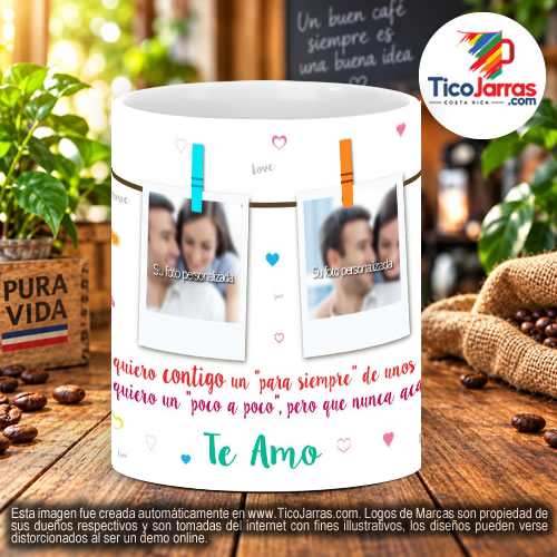 Taza de Amor - TicoJarras