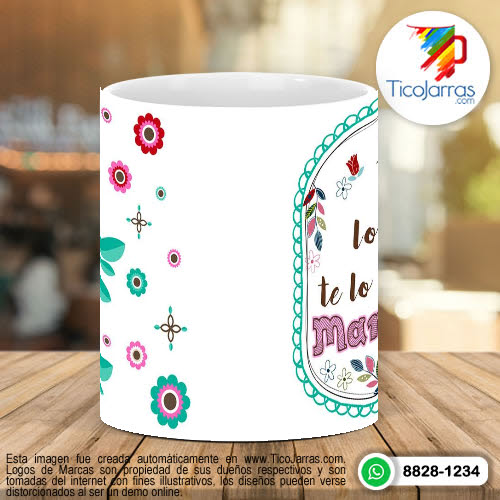 Tazas Personalizadas A ti mamá