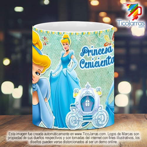 Tazas Personalizadas Princesa Cenicienta