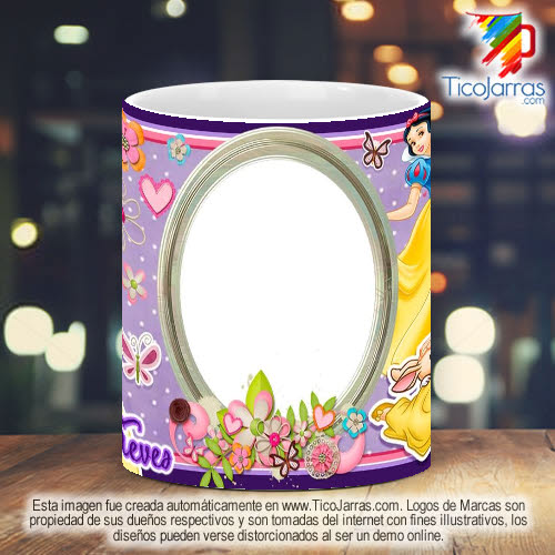 Tazas Personalizadas Blanca Nieves