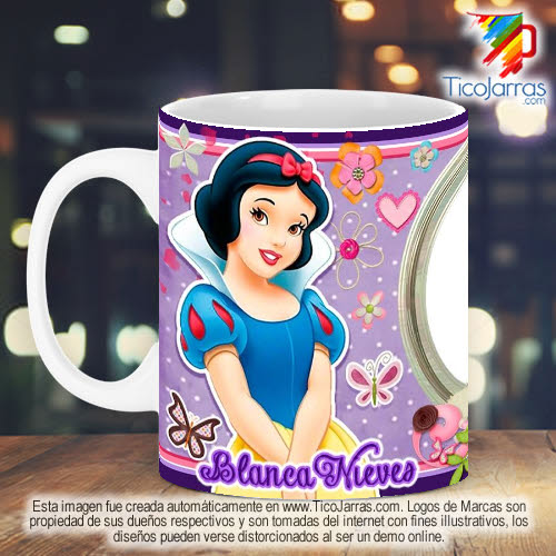 Jarras Personalizadas Blanca Nieves