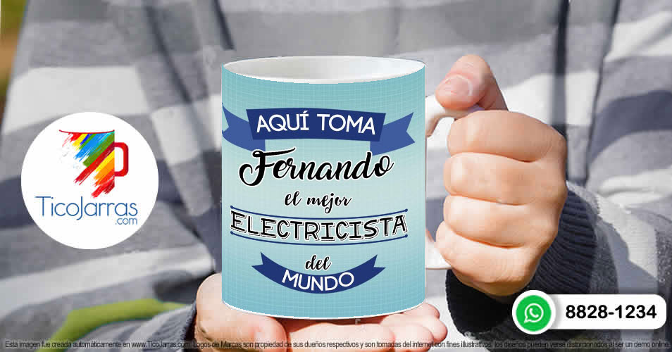 Tazas Personalizadas en Costa Rica Aquí Toma el Mejor Electricista 