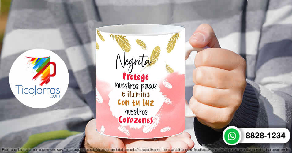 Tazas Personalizadas en Costa Rica Virgen de los Ángeles