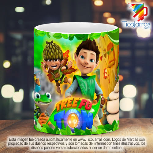 Tazas Personalizadas Tree Fu Tom