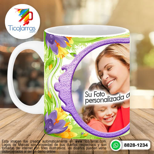 Jarras Personalizadas Feliz Día Mami