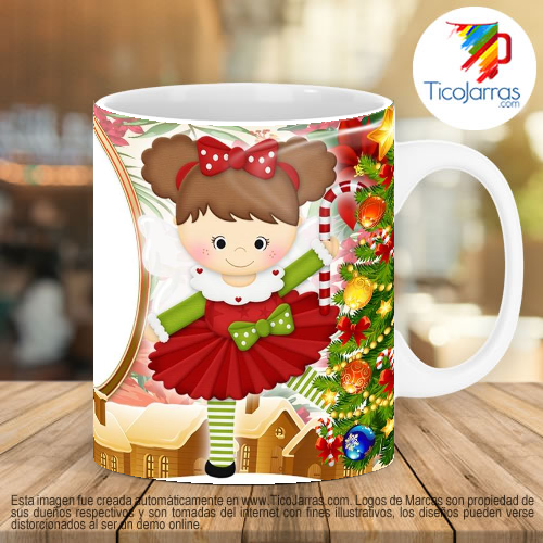 Tazas Personalizadas en Costa Rica Taza Navideña